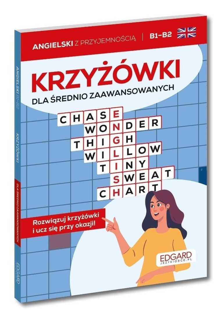 Angielski. Krzyżówki dla średnio zaawansowanych B1-B2