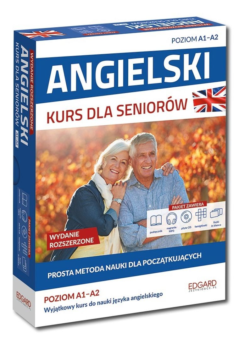Angielski. Kurs dla seniorów. Poziom A1-A2