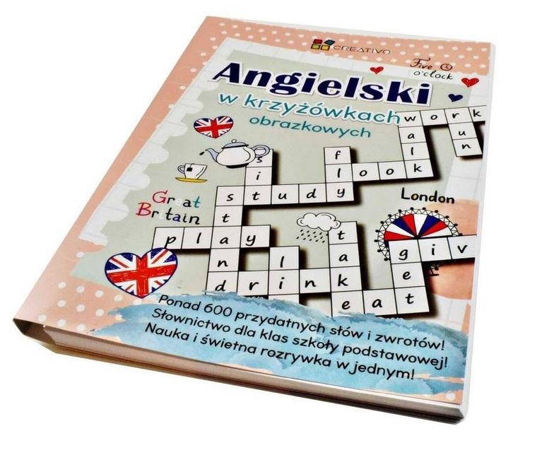 Angielski w krzyżówkach obrazkowych