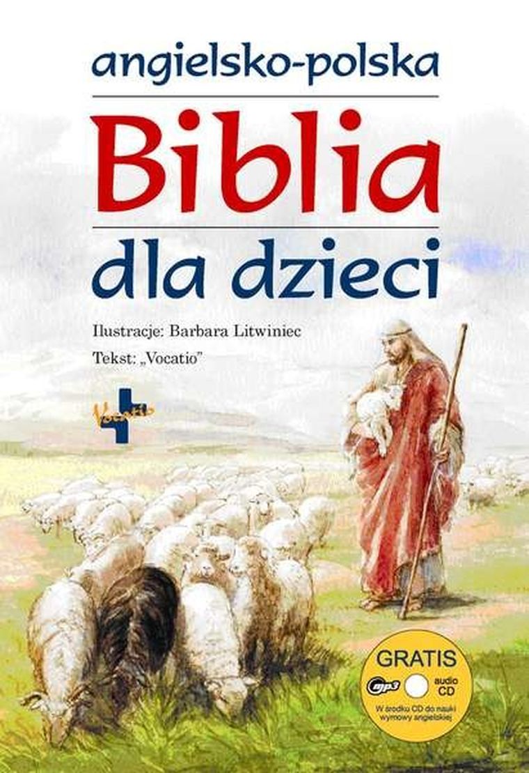 Angielsko. Polska biblia dla dzieci + CD