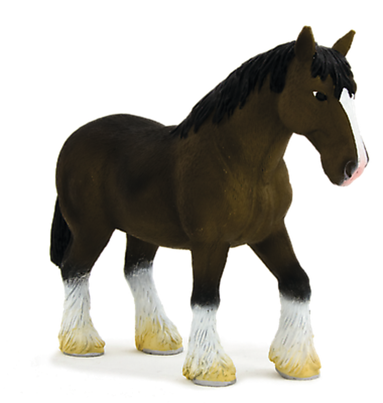 Animal Planet, Brązowy koń rasy clydesdale, figurka