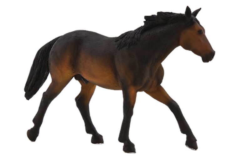 Animal Planet, Koń rasy quarter maści gniadej przydymionej, figurka