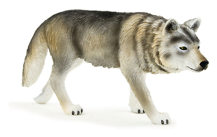 Animal Planet, Wilk szary polujący, figurka