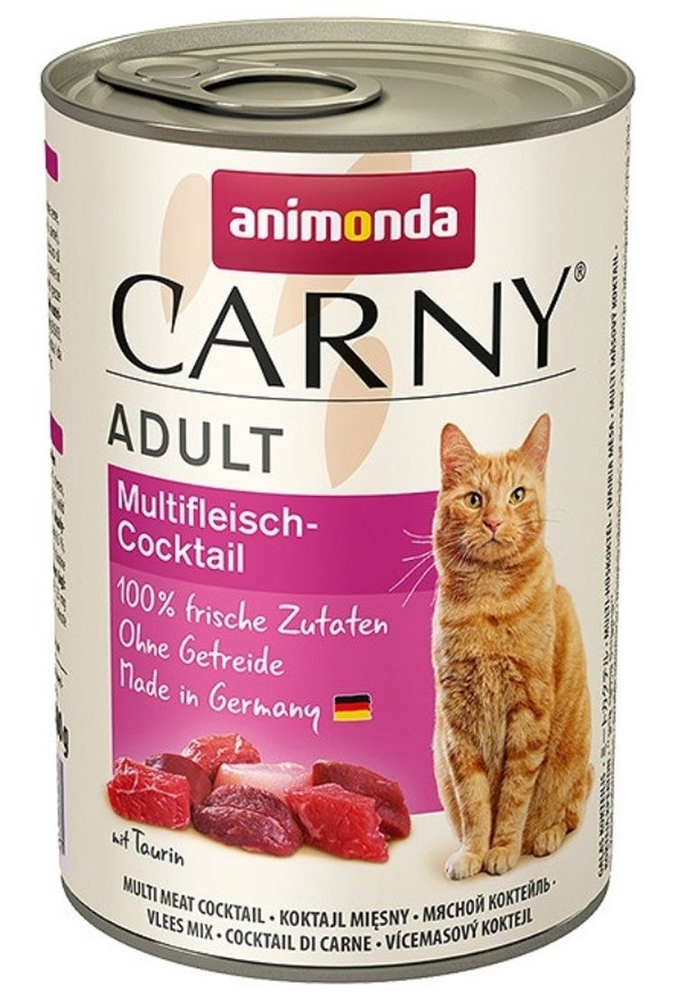 Animonda, Carny, Adult, mięsny koktajl, puszka dla kota, 400g