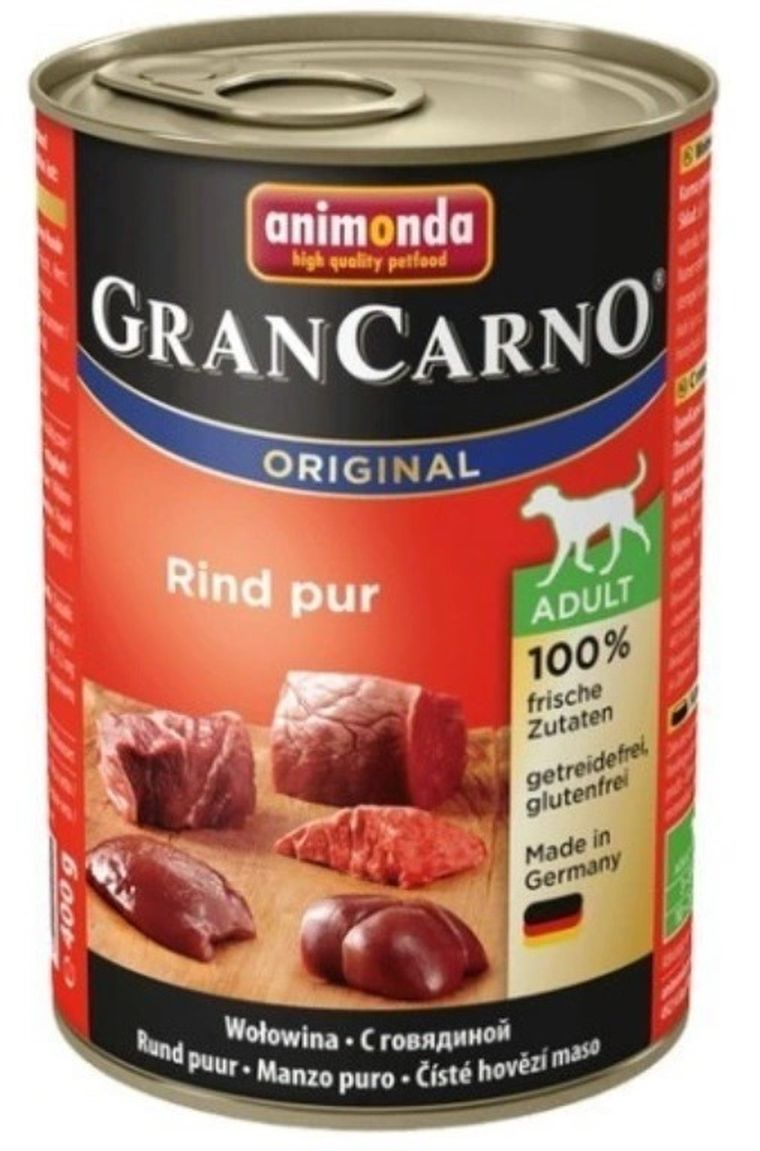 Animonda, Grancarno, Adult, wołowina, puszka dla psa, 400g