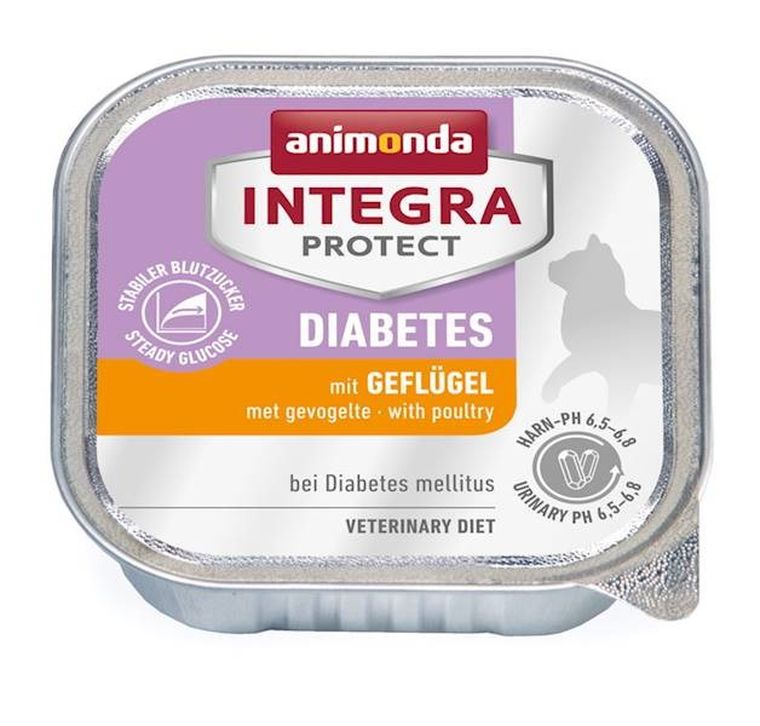 Animonda, Integra Protect, Diabetes, drób, mokra karma dla kota, 100g