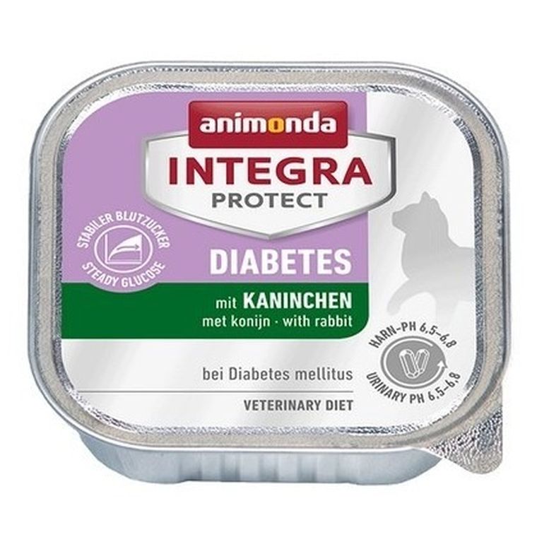 Animonda, Integra Protect, Diabetes, królik, mokra karma dla kota, 100g