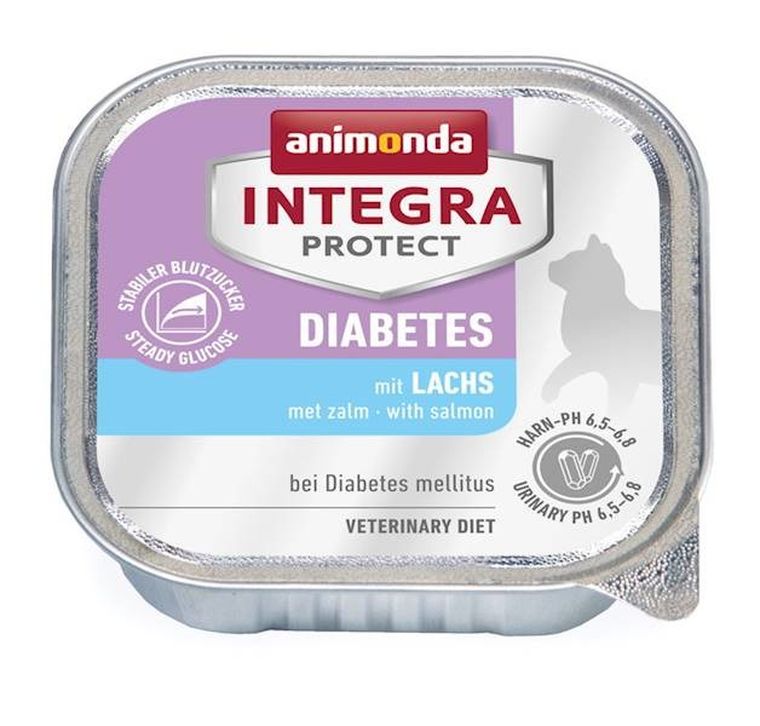 Animonda, Integra Protect, Diabetes, łosoś, mokra karma dla kota, 100g