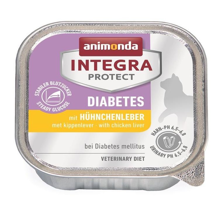 Animonda, Integra Protect, Diabetes, wątróbka kurczaka, mokra karma dla kota, 100g