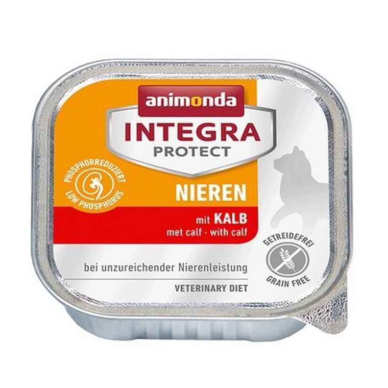 Animonda, Integra Protect, Nieren, cielęcina, mokra karma dla kota, 100g