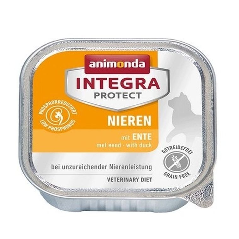 Animonda, Integra Protect, Nieren, kaczka, mokra karma dla kota, 100g