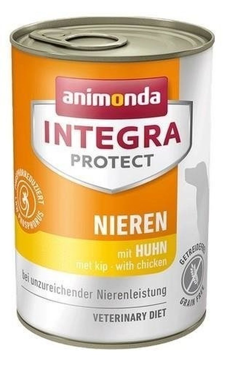 Animonda, Integra Protect, Nieren, kurczak, puszka dla psa, 400g