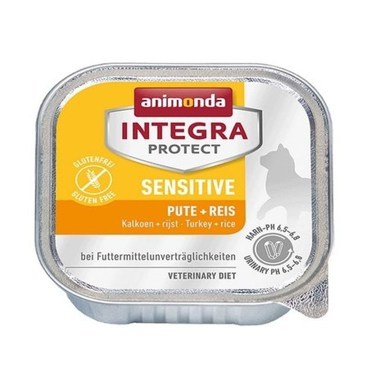 Animonda, Integra Protect, Sensitive, indyk i ryż, mokra karma dla kota, 100g