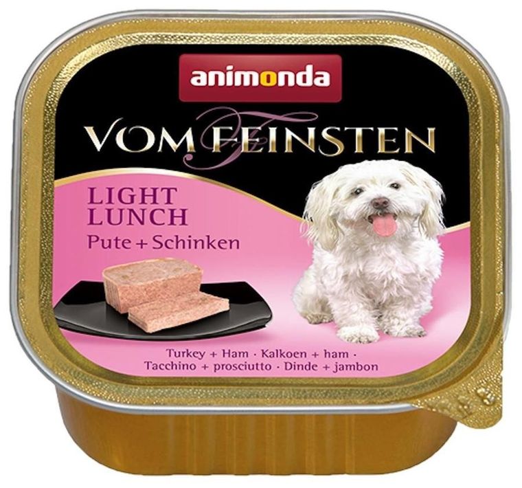Animonda, Light Lunch, indyk z szynką, mokra karma dla psa, 150g