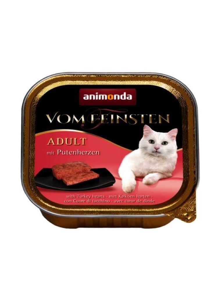 Animonda, Vom Feinsten Cat, karma mokra dla kota, serca indyka, 100 g