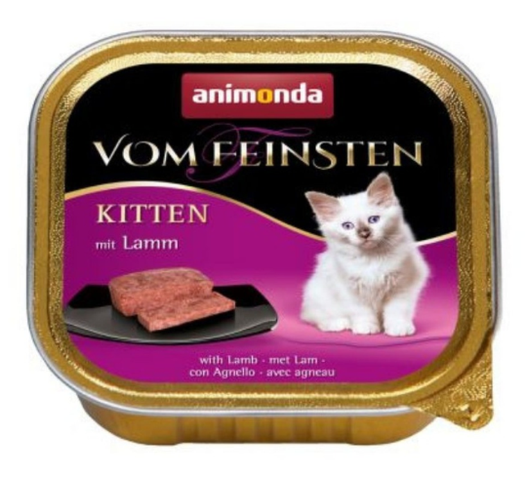 Animonda, Vom Feinsten, Kitten, delikatna karma dla kociąt, jagnięcina, 100g