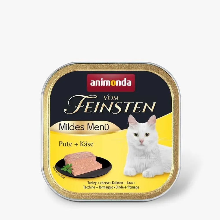 Animonda, Vom Feinsten, Mild Menue, indyk i ser, karma mokra dla kota, 100g