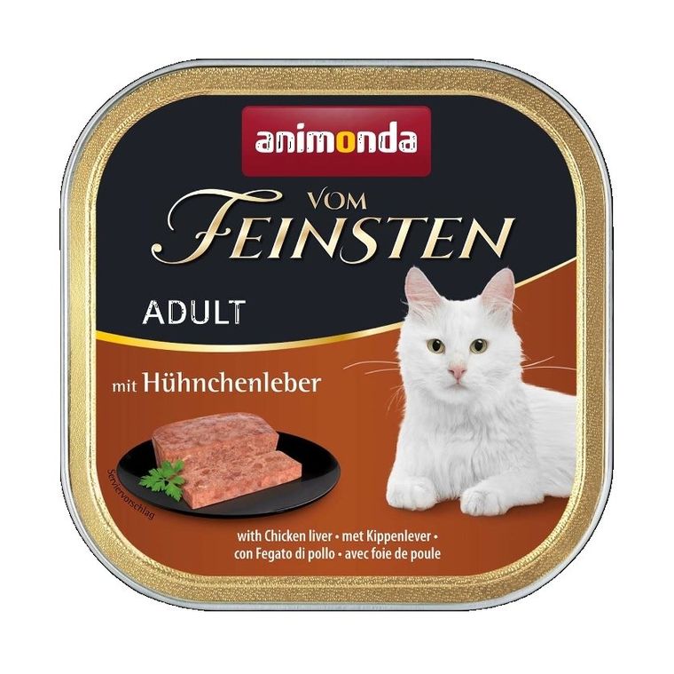 Animonda, Vom Feinsten, mokra karma dla kota, wątróbka z kurczaka, 100g
