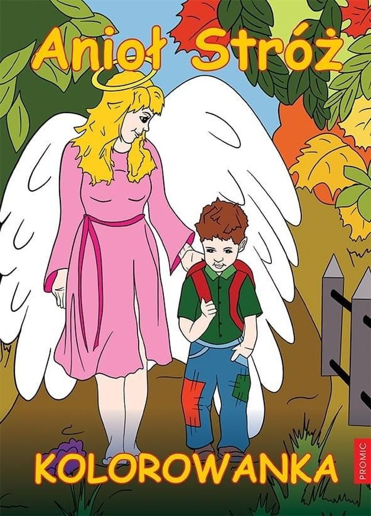 Anioł Stróż. Kolorowanka