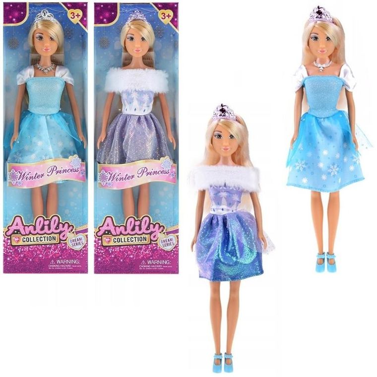Anlily, lalka księżniczka, 1 szt.