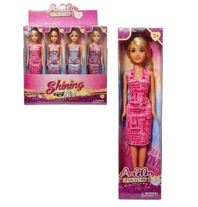 Anlily, lalka w letniej sukience, 1 szt.