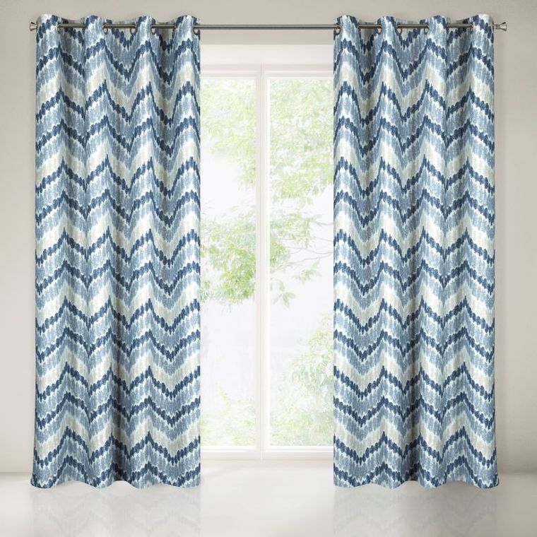 Ann, zaciemniająca zasłona, z efektownym nadrukiem, 140-250 cm