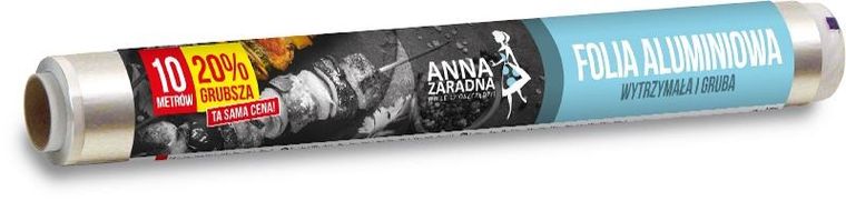Anna Zaradna, folia aluminiowa, grubsza, 10 m, 1 szt.