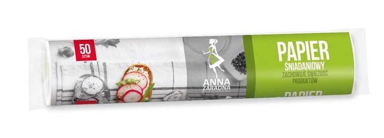 Anna Zaradna, papier śniadaniowy w rolce, 50 szt.