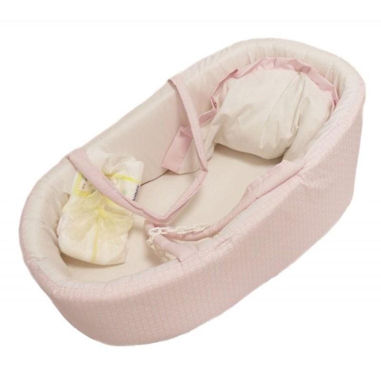 Antonio Juan, nosidełko z poduszką i akcesoriami dla lalki bobas, 42 cm