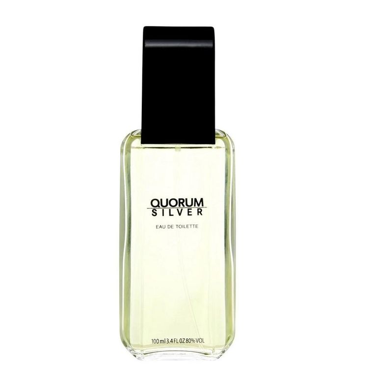 Antonio Puig, Quorum Silver, woda toaletowa, spray, 100 ml