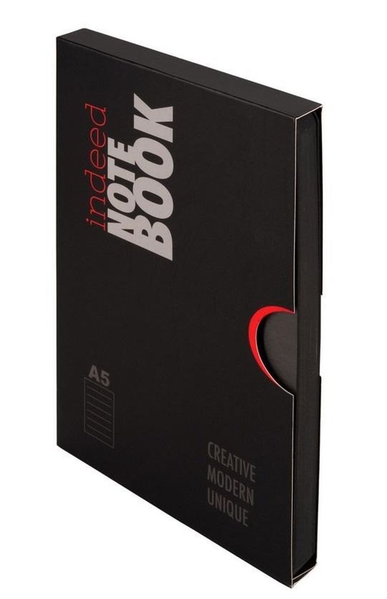 Antra, Indeed, notes A5, kratka, czarny, 1 szt.