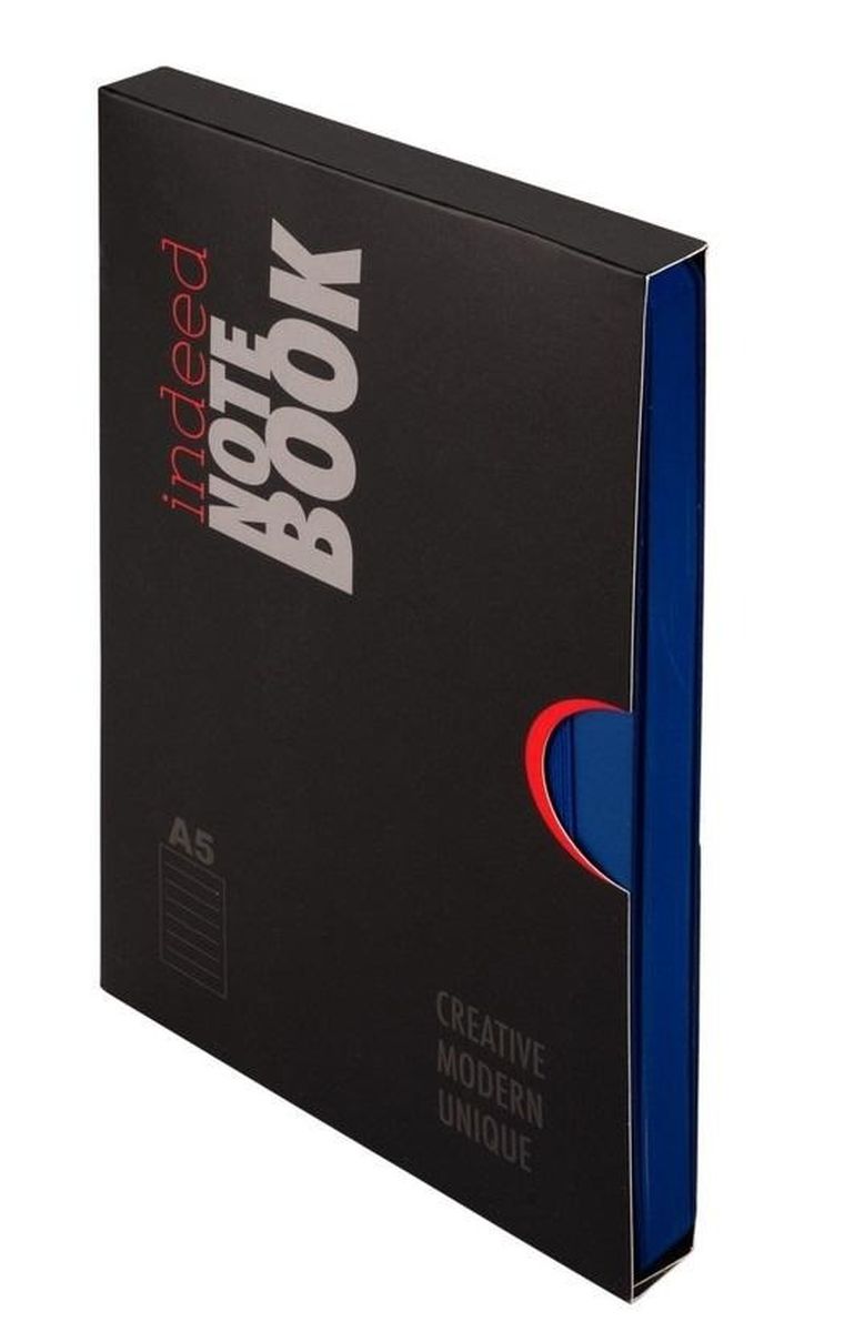 Antra, Indeed, notes A5, linia, granatowy, 1 szt.