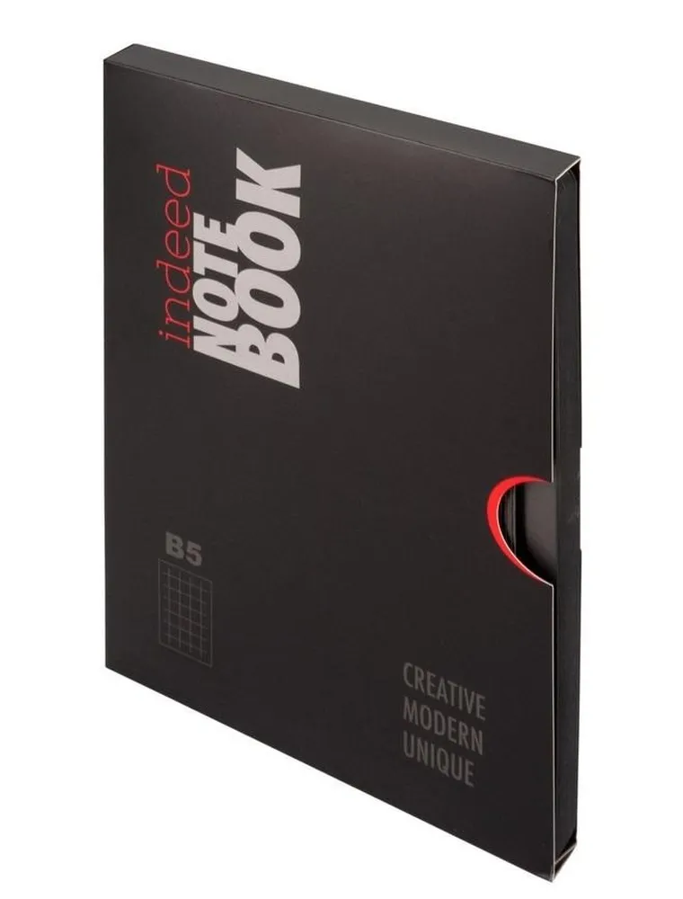 Antra, Indeed, notes B5, kratka, szary, 1 szt.