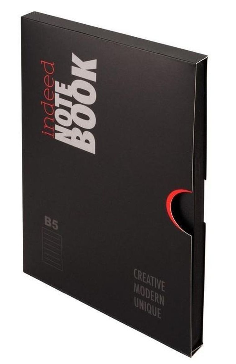 Antra, Indeed, notes B5, linia, czarny, 1 szt.