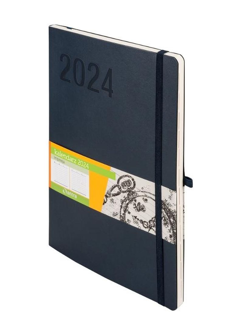 Antra, kalendarz 2024, Impresja B5, granat