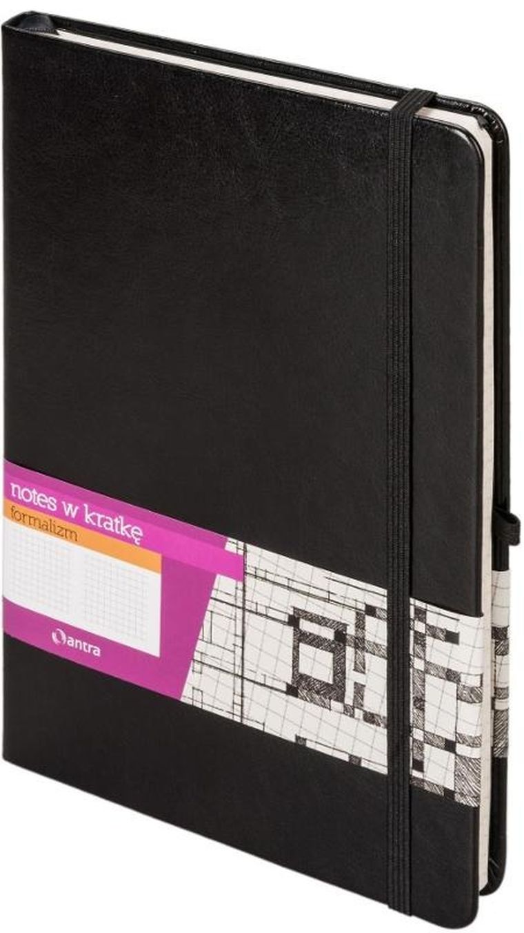 Antra, notes z gumką, kratka, A5, 1 szt.