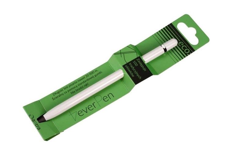 Antra, ołówek wieczny, okrągły, biały