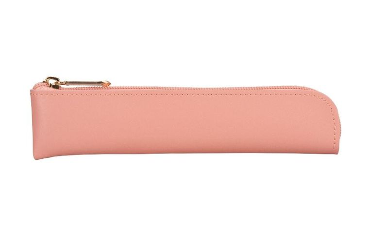 Antra, piórnik, ciemny różowy