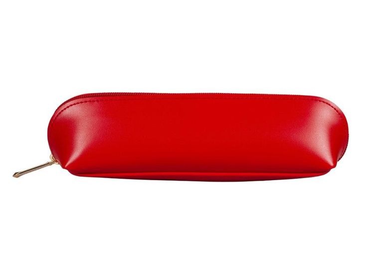 Antra, piórnik, czerwony