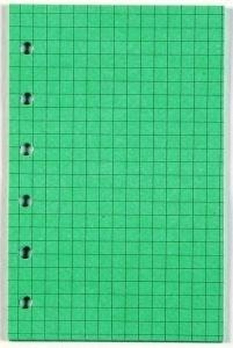 Antra, wkład do organizera, kieszonka, Kratka zielona