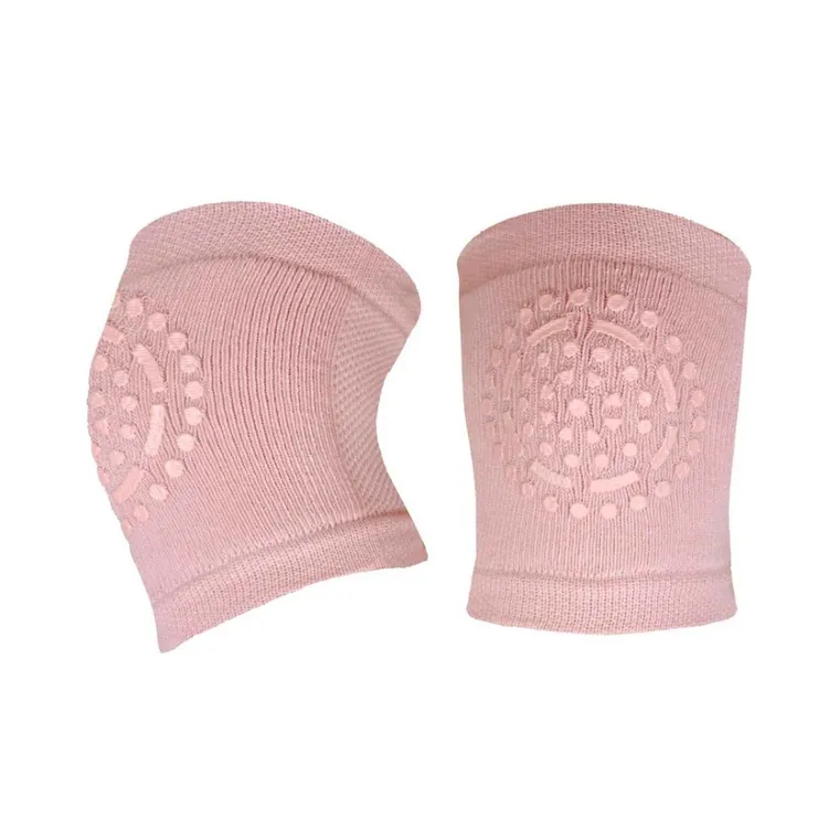 Antypoślizgowe nakolanniki dziewczęce, różowe, Milusie