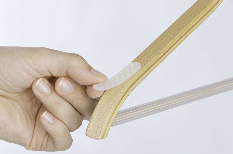 Antypoślizgowe paski do wieszaków na ubrania, 20 szt.