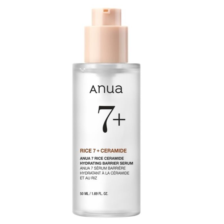 Anua, 7 Rice Ceramide Hydrating Barrier Serum, nawilżające serum do twarzy, 50 ml