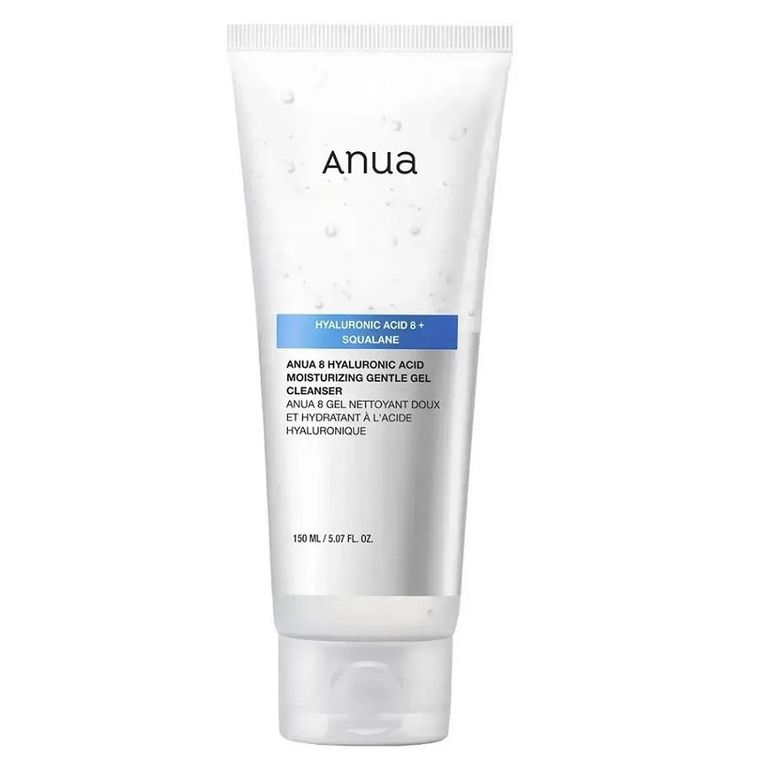 Anua, Hyaluronic Acid Moist Gentle Gel Clean, oczyszczający żel, 150 ml