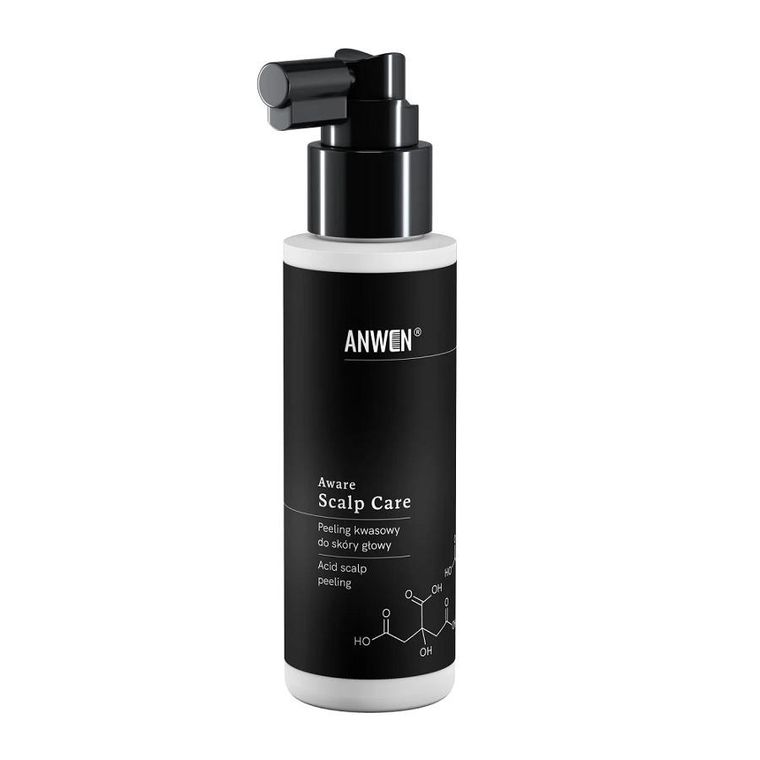 Anwen, Aware Scalp Care, peeling kwasowy do skóry głowy, 100 ml