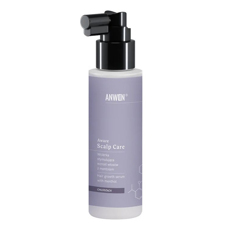 Anwen, Aware Scalp Care, wcierka chłodząca z mentolem, 100 ml