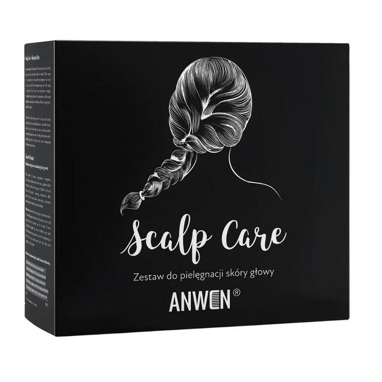 Anwen, Scalp Care, zestaw do pielęgnacji skóry głowy, Grow Me Tender, ziołowa wcierka rozgrzewająca, 150 ml + Darling Clementine, serum do pielęgnacji skóry głowy, 150 ml