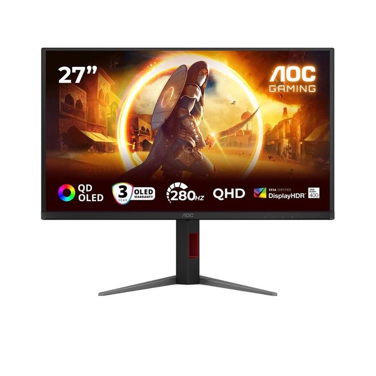 Aoc, monitor, Q27G4ZD 27'' QD-OLED 240Hz HDMIx2 DP Pivot