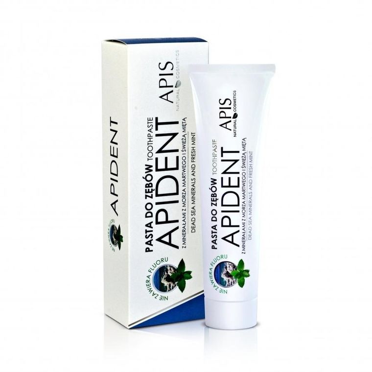 APIS, Apident Toothpaste, pasta do zębów z minerałami z Morza Martwego i świeżą miętą, 100 ml