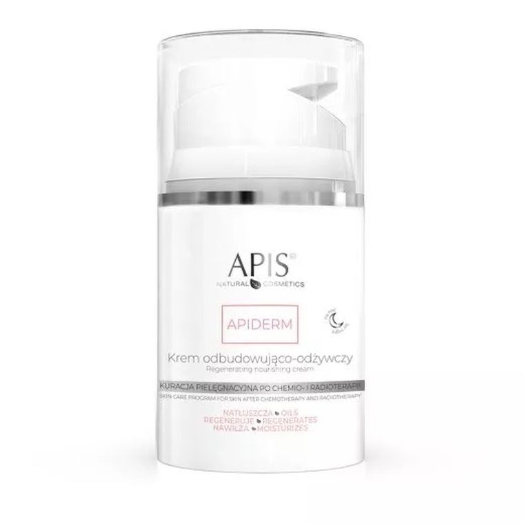 Apis, Apiderm, krem odbudowująco-odżywczy na noc, 50 ml